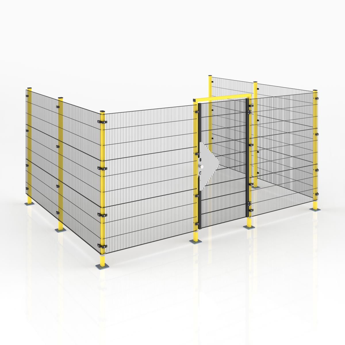 Maschinen Schutzgitter Systembaukasten Econfence Basic Line X